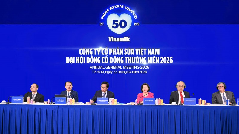 Ảnh 2A hoặc 2B: Đại hội đồng cổ đông thường niên của Vinamilk năm 2026 (Ảnh: VN). Ảnh 2A hoặc 2B: Đại hội đồng cổ đông thường niên của Vinamilk năm 2026 (Ảnh: VN).
