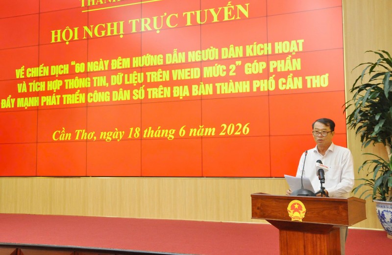 Cần Thơ đẩy nhanh chiến dịch 60 ngày đêm hướng dẫn người dân kích hoạt và tích hợp VNeID mức 2 Cần Thơ đẩy nhanh chiến dịch 60 ngày đêm hướng dẫn người dân kích hoạt và tích hợp VNeID mức 2