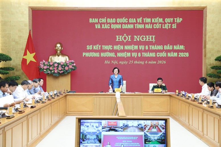 Quyết tâm tìm kiếm, quy tập 3.000 hài cốt liệt sĩ trong năm 2026 Quyết tâm tìm kiếm, quy tập 3.000 hài cốt liệt sĩ trong năm 2026