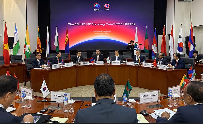 The 45th Meeting of the ICAPP Standing Committee is held in Ulaanbaatar, Mongolia, from June 24 to 28. (Photo: The Courtesy of the Ministry of Foreign Affairs) The 45th Meeting of the ICAPP Standing Committee is held in Ulaanbaatar, Mongolia, from June 24 to 28. (Photo: The Courtesy of the Ministry of Foreign Affairs)