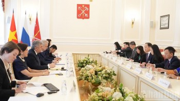 Saint Petersburg mong mở rộng hợp tác pháp lý, giáo dục và giao lưu nhân dân với Việt Nam