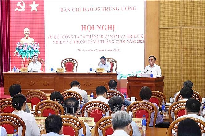 Hội nghị triển khai nhiệm vụ trọng tâm 6 tháng cuối năm 2026 của Ban Chỉ đạo 35 Trung ương Hội nghị triển khai nhiệm vụ trọng tâm 6 tháng cuối năm 2026 của Ban Chỉ đạo 35 Trung ương