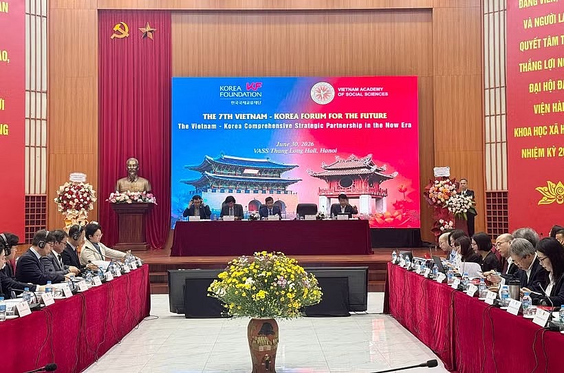 A view of the 7th Vietnam–Korea Forum for the Future (Photo: baochinhphu.vn)