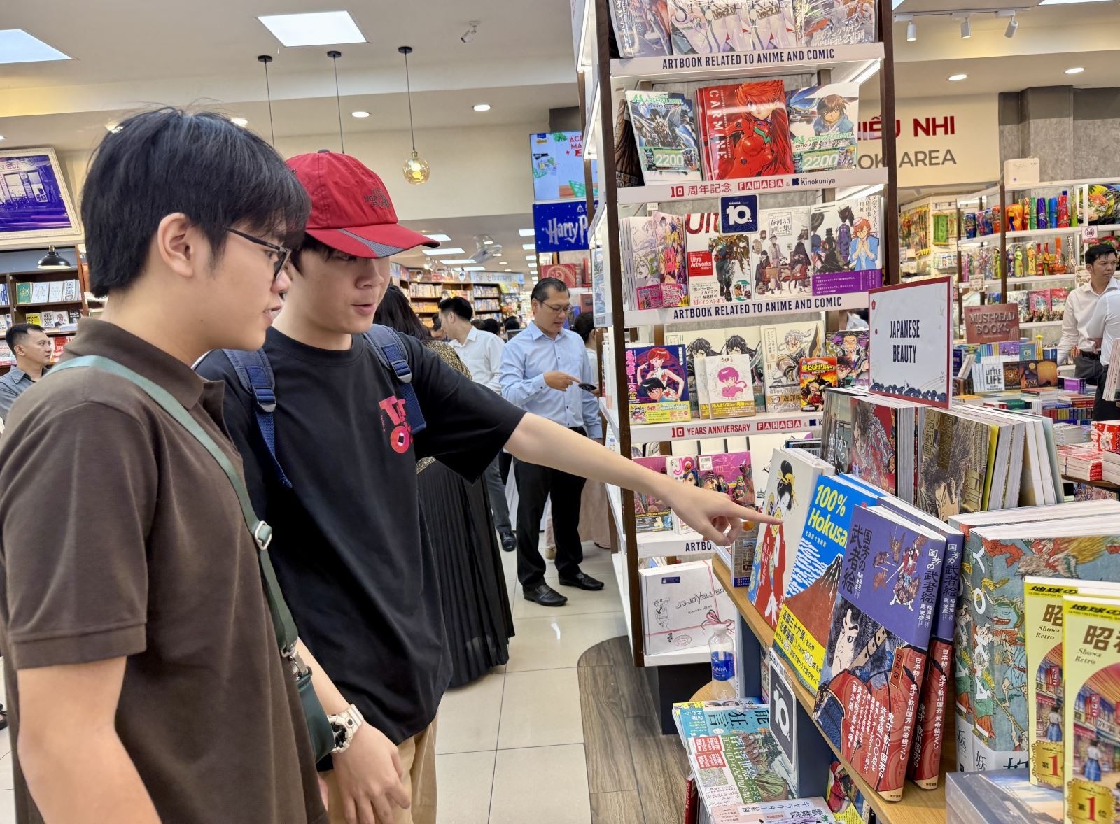 Sự kiện thu hút đông đảo các bạn trẻ yêu mến văn hóa Nhật Bản.