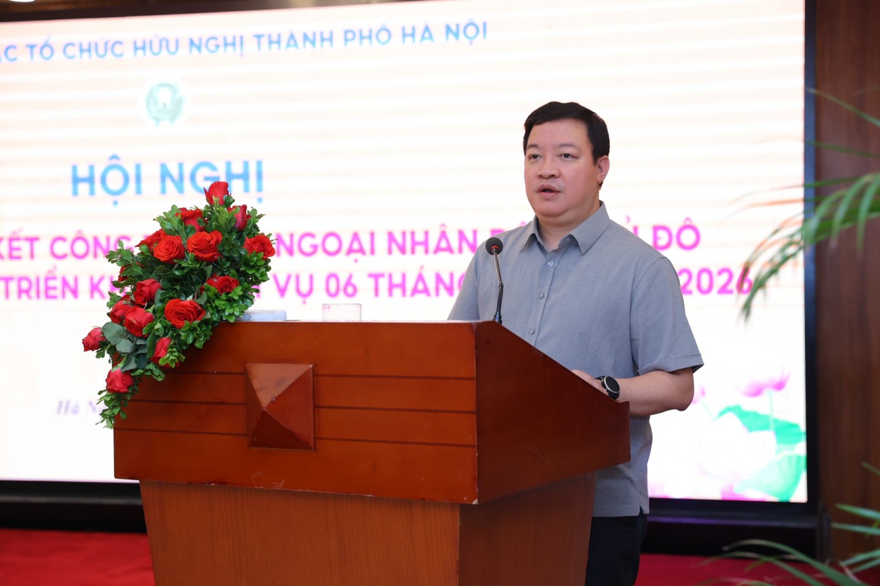 Nguyen Ngoc Hung, Vice President of the Viet Nam Union of Friendship Organizations. (Photo: Dinh Hoa)