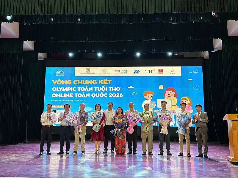 Hơn 40.000 học sinh tham gia Olympic Toán Tuổi thơ Online 2026 Hơn 40.000 học sinh tham gia Olympic Toán Tuổi thơ Online 2026