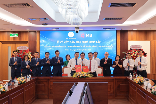 MB ký kết hợp tác với Khánh Hòa, đồng hành thúc đẩy chuyển đổi số địa phương MB ký kết hợp tác với Khánh Hòa, đồng hành thúc đẩy chuyển đổi số địa phương