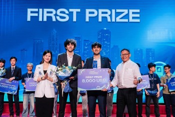 Đội thi Singapore giành quán quân Asian Hackathon for Green Future 2026 lần đầu tiên tổ chức tại Việt Nam