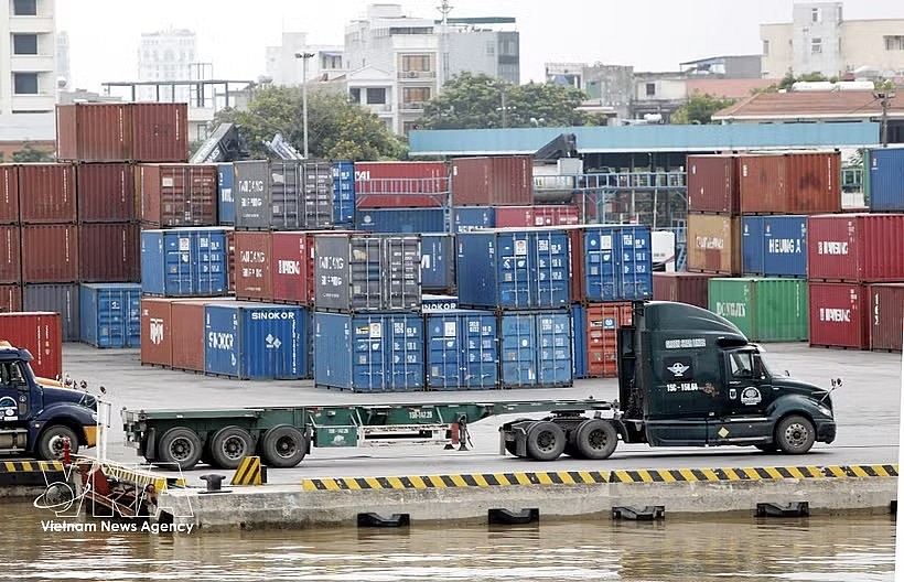 Exports are one of the key drivers of Vietnam’s economic growth. (Photo: VNA)