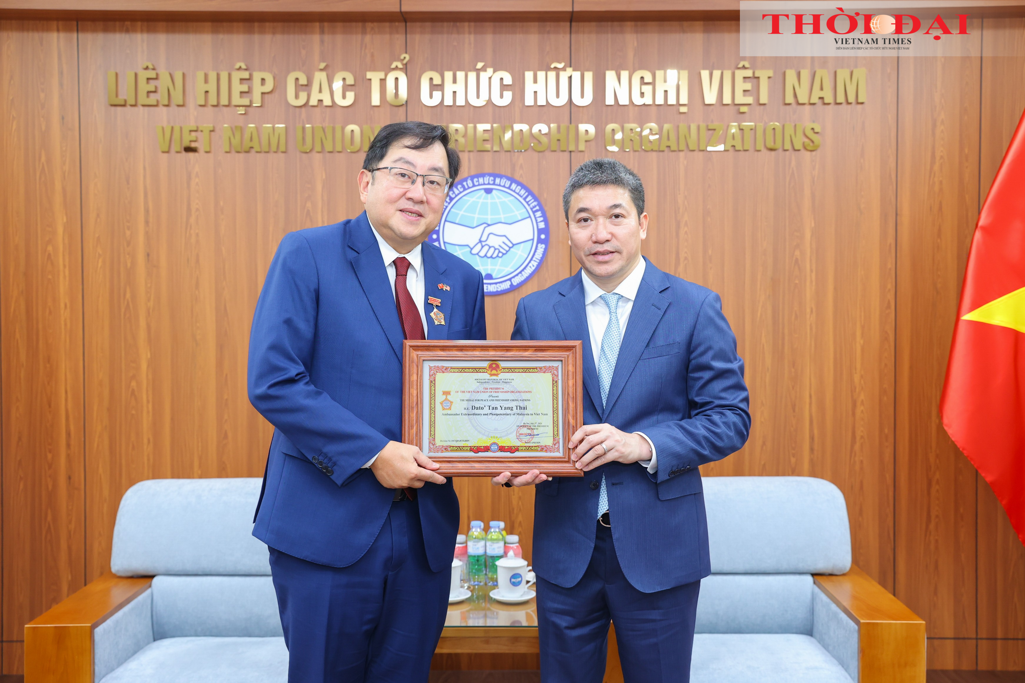Dấu ấn kết nối Việt Nam - Malaysia của Đại sứ Dato' Tan Yang Thai