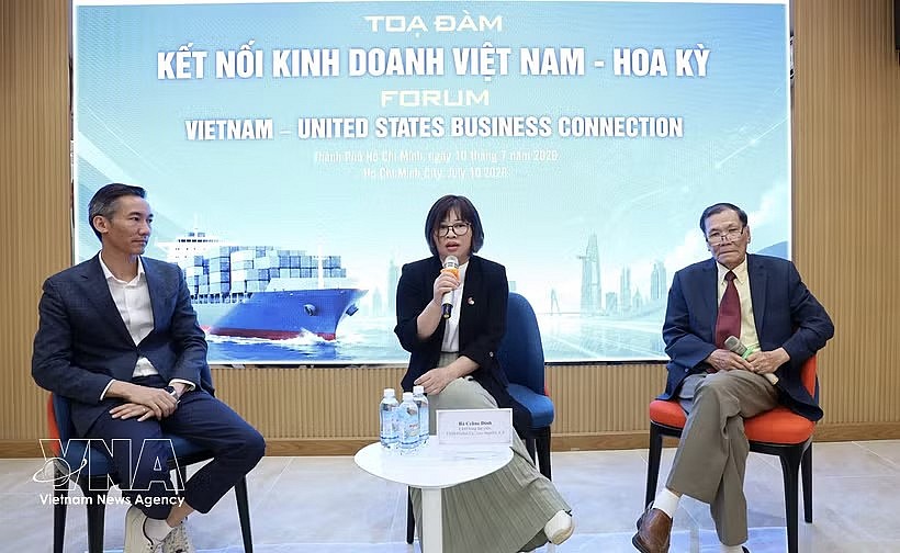 Some experts at the Vietnam – US Business Connection forum held in Ho Chi Minh City on July 10, 2026 (Photo: VNA) Some experts at the Vietnam – US Business Connection forum held in Ho Chi Minh City on July 10, 2026 (Photo: VNA)