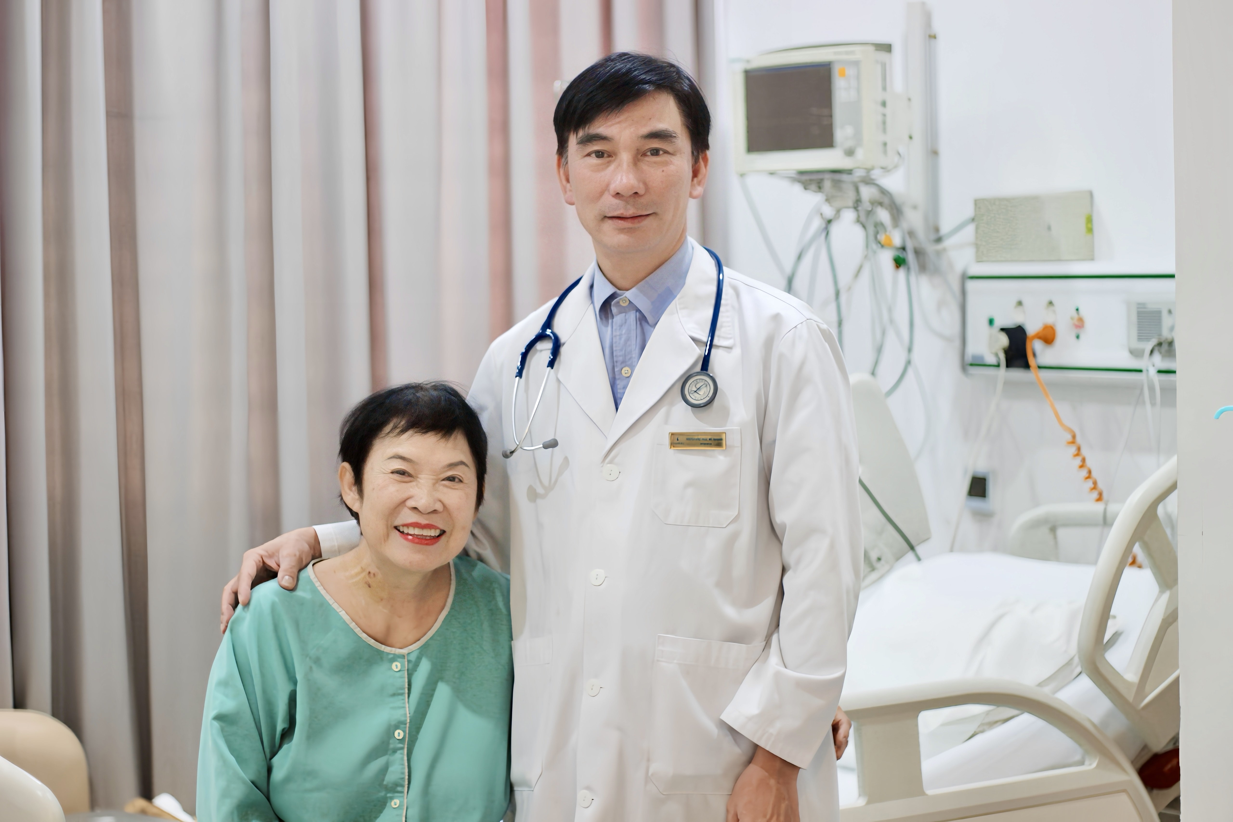 Ảnh 2: Bệnh nhân hồi phục sức khoẻ tốt sau 7 ngày điều trị tích cực.