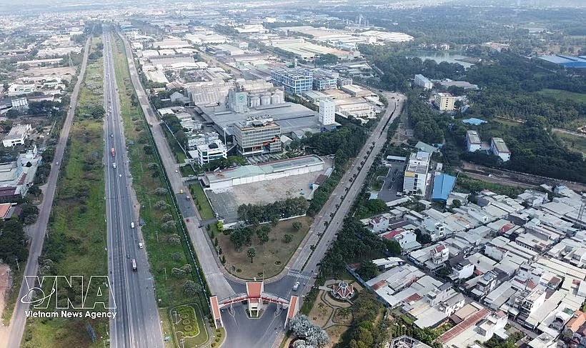 A corner of Bien Hoa 2 Industrial Park in Dong Nai province. (Photo: VNA) A corner of Bien Hoa 2 Industrial Park in Dong Nai province. (Photo: VNA)
