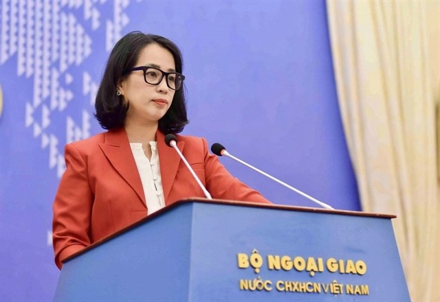 Spokeswoman for the Ministry of Foreign Affairs of Việt Nam Phạm Thu Hằng (Photo: Việt Nam News))
