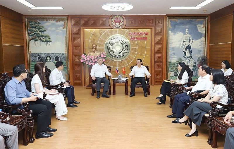 Thanh Hoa and Saint Petersburg (Russia) Strengthen Cooperation Thanh Hoa and Saint Petersburg (Russia) Strengthen Cooperation