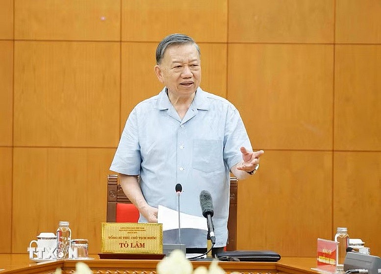Tổng Bí thư, Chủ tịch nước Tô Lâm: Đặt công nghiệp hàng hải đúng vị trí trong chiến lược xây dựng Việt Nam trở thành quốc gia biển mạnh