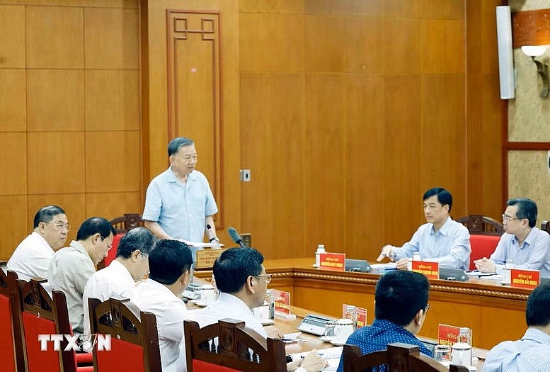 Tổng Bí thư, Chủ tịch nước Tô Lâm: Đặt công nghiệp hàng hải đúng vị trí trong chiến lược xây dựng Việt Nam trở thành quốc gia biển mạnh