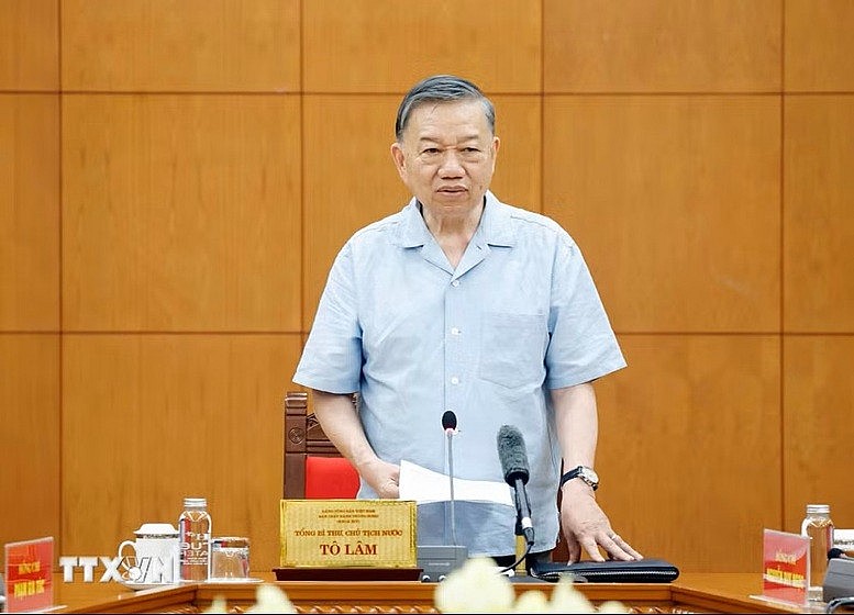Tổng Bí thư, Chủ tịch nước Tô Lâm: Đặt công nghiệp hàng hải đúng vị trí trong chiến lược xây dựng Việt Nam trở thành quốc gia biển mạnh