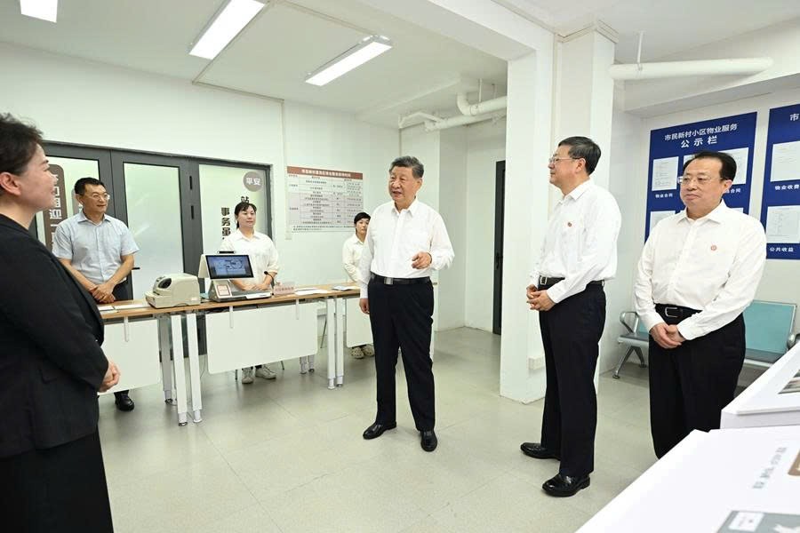 Tổng Bí thư, Chủ tịch nước Trung Quốc Tập Cận Bình khảo sát tại Thượng Hải