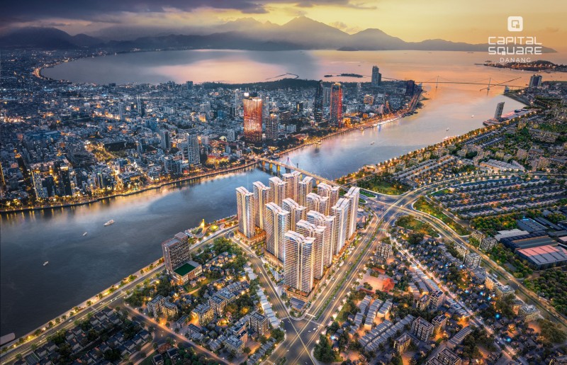 Capital Square sở hữu vị trí “tâm mạch thành phố” và giao thoa 4 tầm view mỹ cảnh