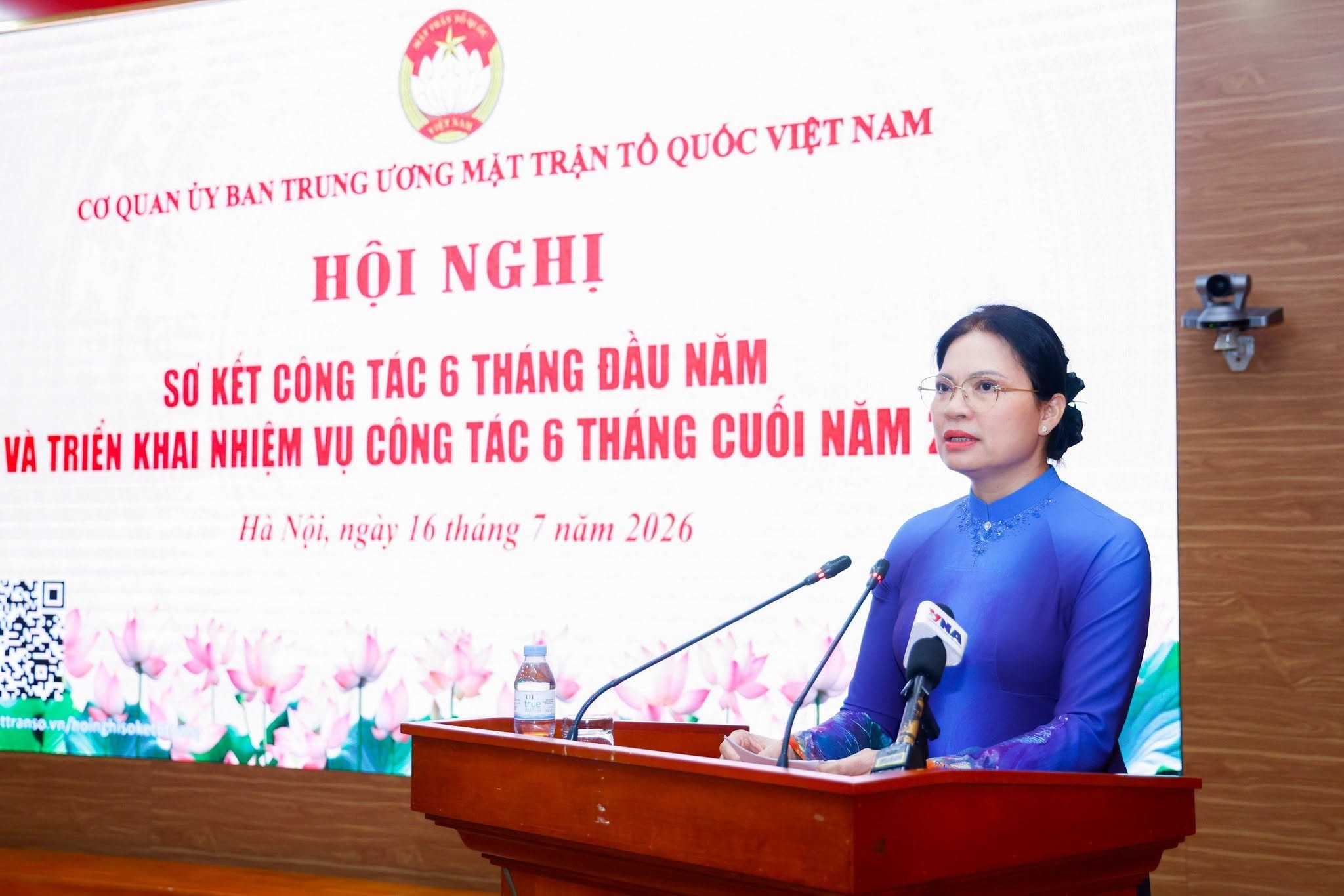 Mặt trận Tổ quốc Việt Nam tập trung tinh gọn bộ máy, nâng cao hiệu quả hoạt động trong 6 tháng cuối năm 2026