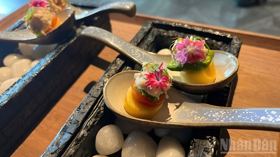Peruvian dishes featuring distinctive flavors. (Photo: Linh Bao) Peruvian dishes featuring distinctive flavors. (Photo: Linh Bao)