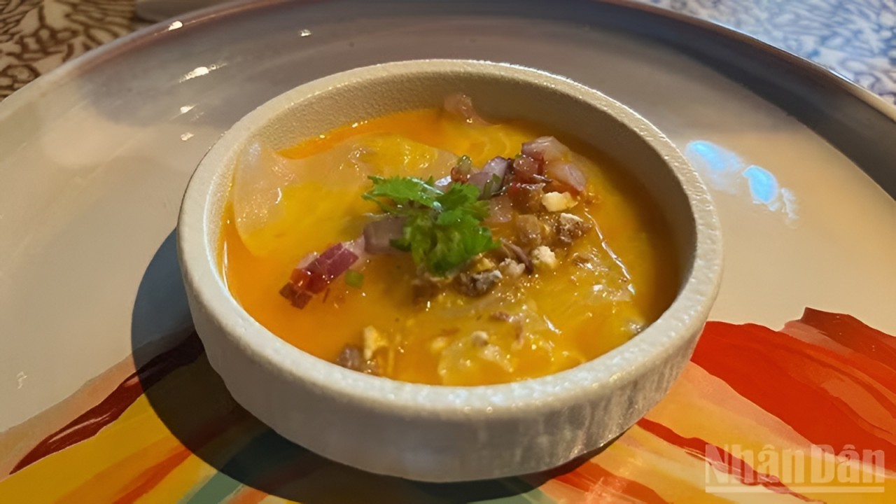 The festival introduces signature dishes from Peru to diners. (Photo: Linh Bao) The festival introduces signature dishes from Peru to diners. (Photo: Linh Bao)