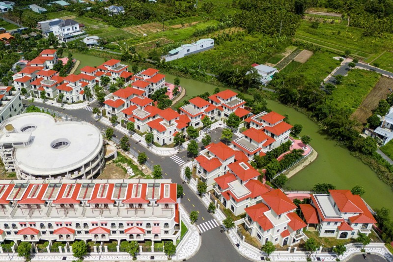 Khu dân cư Phước Thọ tại Vĩnh Long được kiến tạo theo mô hình khu đô thị tích hợp, đồng bộ (Ảnh: T&T Group)