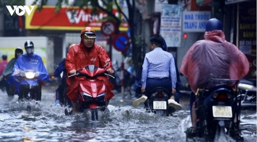 Heavy rain will continue in northern Vietnam over the coming days. (Illustrative photo) Heavy rain will continue in northern Vietnam over the coming days. (Illustrative photo)