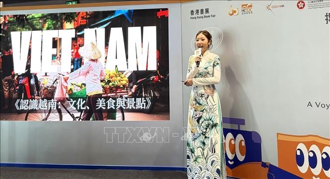 Việt Nam được giới thiệu tại sự kiện. (Ảnh: Báo Tin tức).)