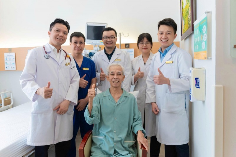 Bệnh nhân phục hồi tốt sau hành trình điều trị phức tạp tại Vinmec Times City Bệnh nhân phục hồi tốt sau hành trình điều trị phức tạp tại Vinmec Times City