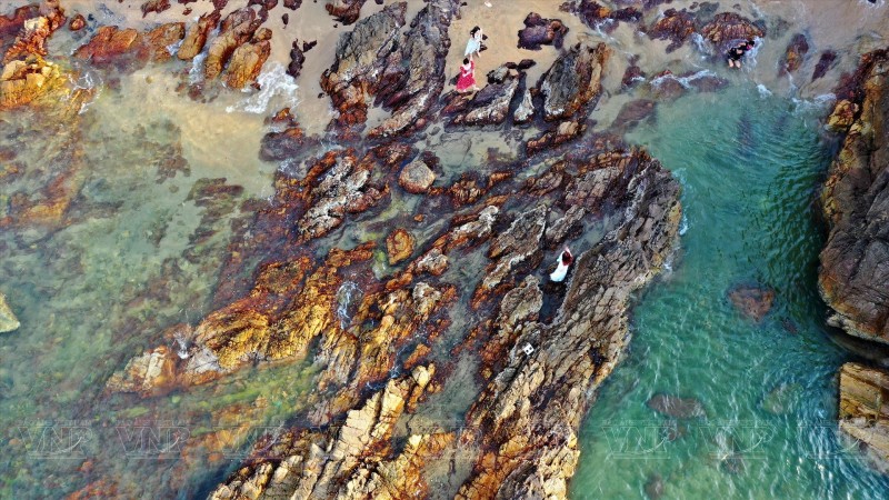 Bai Da Nhay - masterpiece shaped by the sea and time. (Photo: VNP)