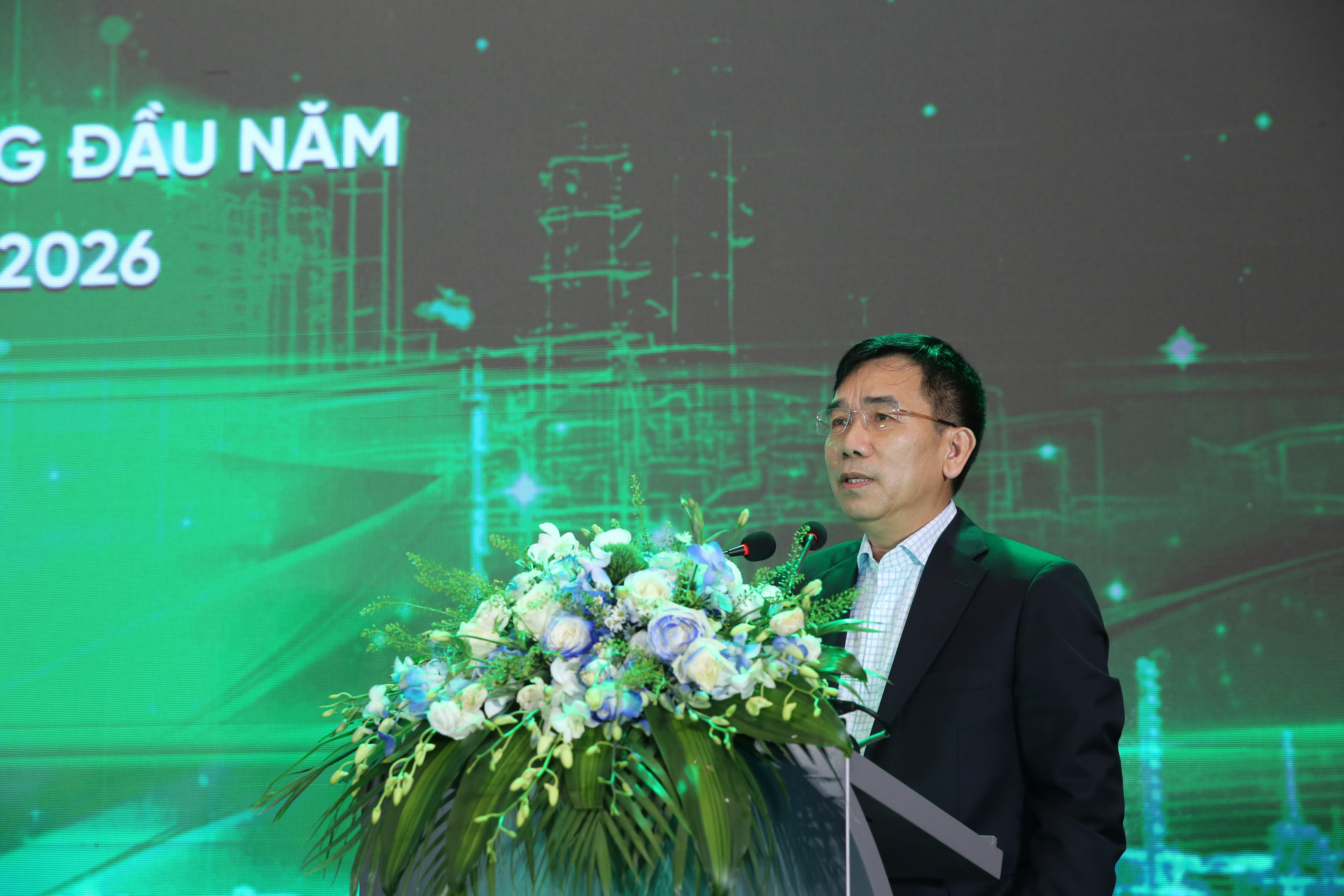 Phó Tổng Giám đốc Petrovietnam Lê Xuân Huyên phát biểu chỉ đạo tại Hội nghị Phó Tổng Giám đốc Petrovietnam Lê Xuân Huyên phát biểu chỉ đạo tại Hội nghị