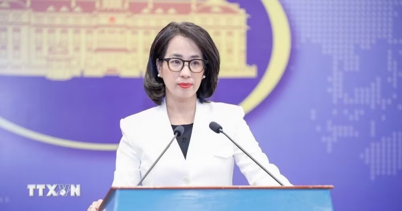 Ministry of Foreign Affairs Spokesperson Pham Thu Hang. (Photo: VNA)