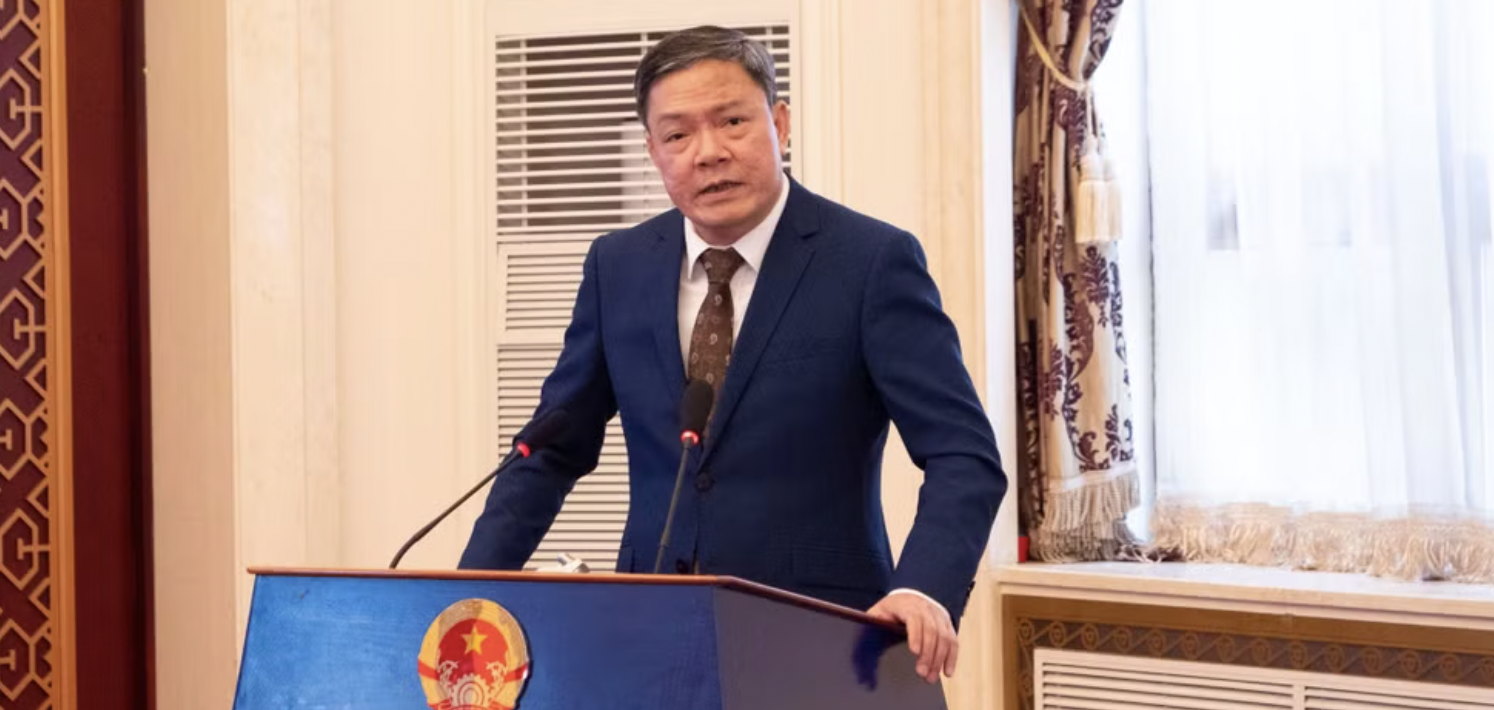 越南驻华商务参赞农德来