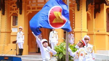 Lễ thượng cờ kỷ niệm 59 năm Ngày thành lập ASEAN