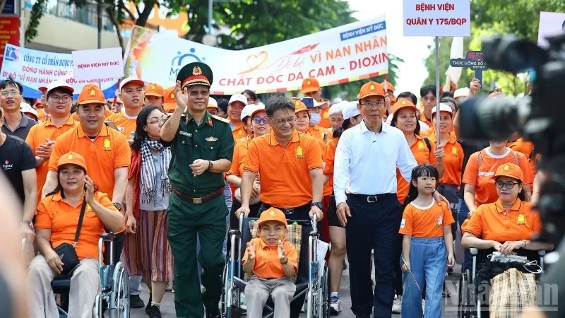 TP. Hồ Chí Minh tổ chức chương trình đi bộ vì nạn nhân chất độc da cam