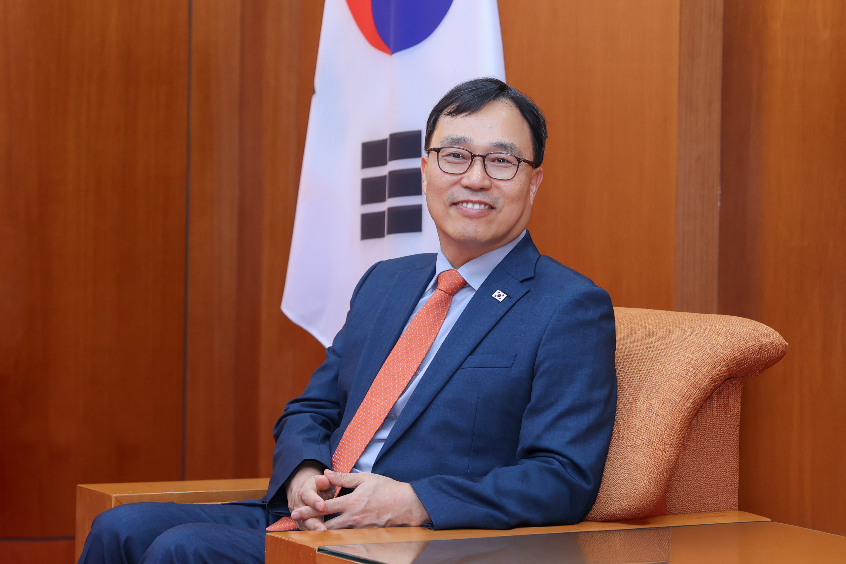 Đại sứ Hàn Quốc tại Việt Nam Choi Young Sam. (Ảnh: Đinh Hòa)