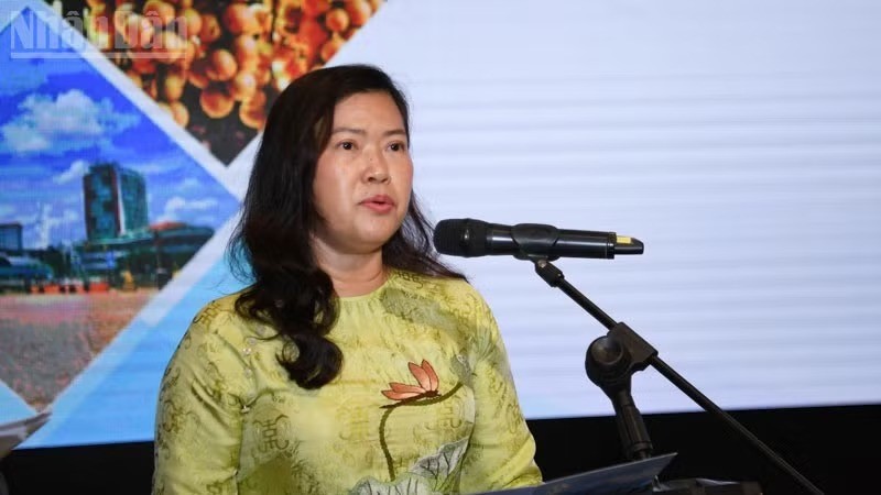  Vice Chairwoman of the Can Tho People's Committee Nguyen Thi Ngoc Diep. (Photo: Minh Thang)