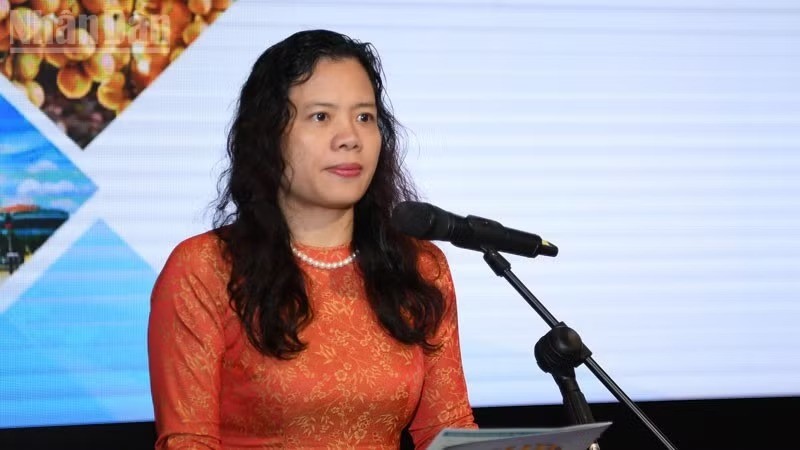 Chargé d'Affaires of the Embassy of Vietnam in Thailand Hoang Diem Hanh. (Photo: Xuan Son)