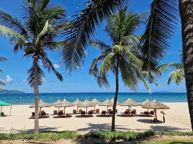 My Khe Beach, Da Nang. (Photo: Helena Bradbury)