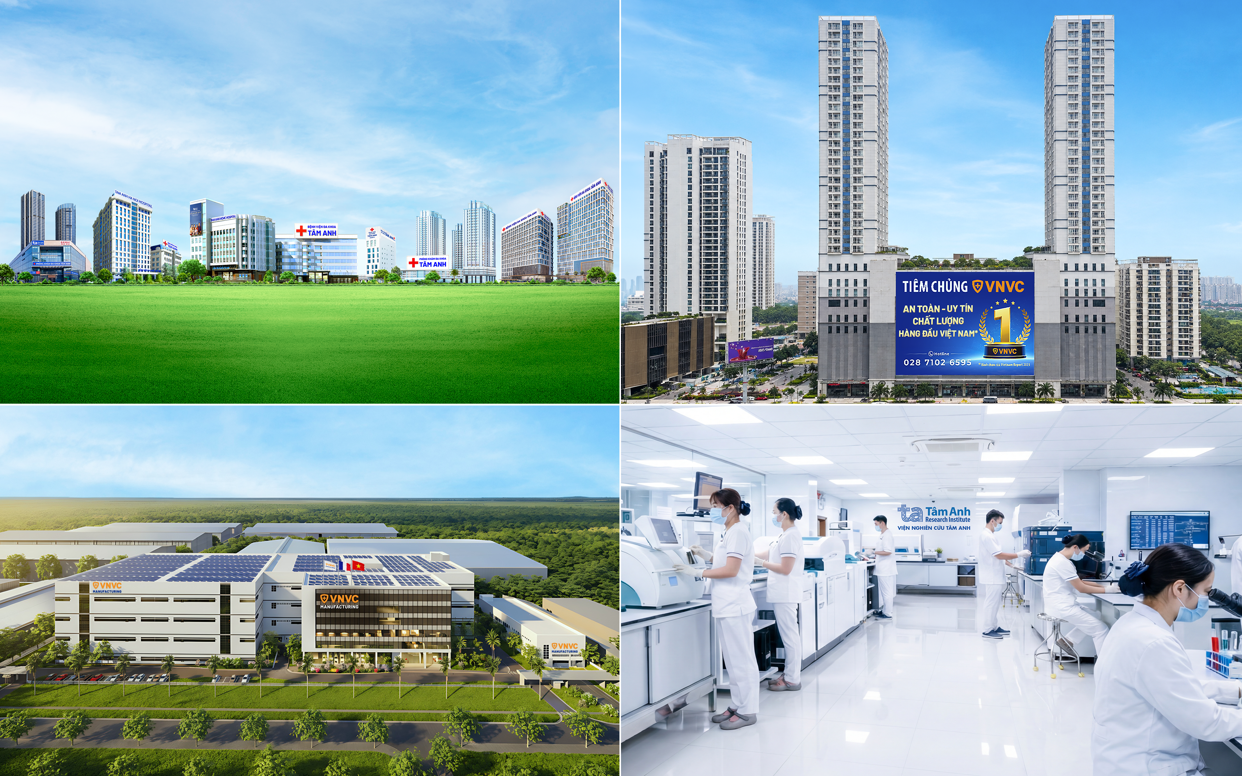 Viện Nghiên cứu Tâm Anh cùng Hệ sinh thái y tế Tâm Anh - VNVC có nền tảng đưa công nghệ vào nghiên cứu và phát triển thực tế tại Việt Nam. Ảnh: Viện Nghiên cứu Tâm Anh Viện Nghiên cứu Tâm Anh cùng Hệ sinh thái y tế Tâm Anh - VNVC có nền tảng đưa công nghệ vào nghiên cứu và phát triển thực tế tại Việt Nam. Ảnh: Viện Nghiên cứu Tâm Anh