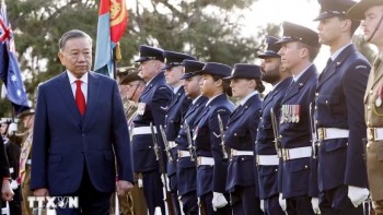 Lễ đón Tổng Bí thư, Chủ tịch nước Tô Lâm thăm cấp Nhà nước Australia