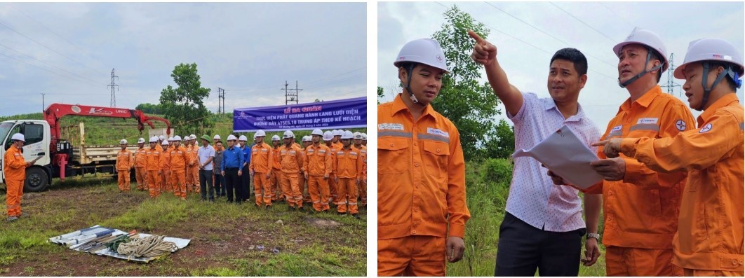 Công ty Điện lực Quảng Ninh tăng cường kiểm tra, củng cố lưới điện, phát quang hành lang tuyến và xử lý các vị trí có nguy cơ mất an toàn, chủ động ứng phó với thiên tai trong mùa mưa bão Công ty Điện lực Quảng Ninh tăng cường kiểm tra, củng cố lưới điện, phát quang hành lang tuyến và xử lý các vị trí có nguy cơ mất an toàn, chủ động ứng phó với thiên tai trong mùa mưa bão