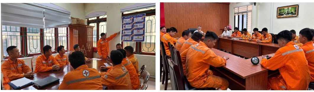 Các Điện lực trực thuộc Công ty Điện lực Cao Bằng tổ chức rà soát phương án, quán triệt nhiệm vụ và các yêu cầu về an toàn lao động, sẵn sàng ứng phó trong mùa mưa bão Các Điện lực trực thuộc Công ty Điện lực Cao Bằng tổ chức rà soát phương án, quán triệt nhiệm vụ và các yêu cầu về an toàn lao động, sẵn sàng ứng phó trong mùa mưa bão