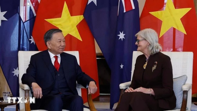 Tổng Bí thư, Chủ tịch nước Tô Lâm hội kiến Toàn quyền Australia