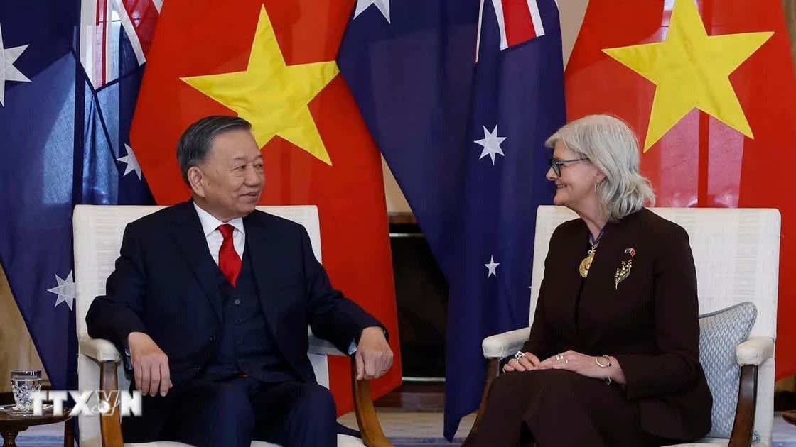Tổng Bí thư, Chủ tịch nước Tô Lâm hội kiến Toàn quyền Australia