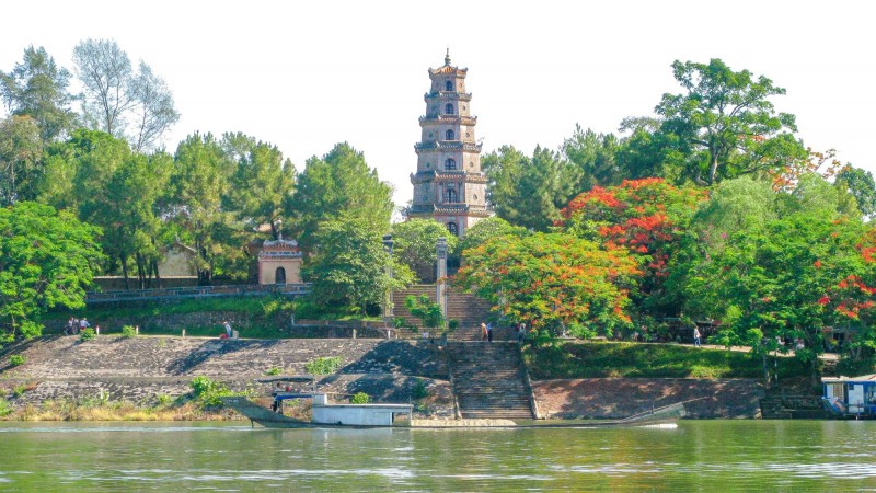 Thien Mu Pagoda. (Photo: Seatimes)