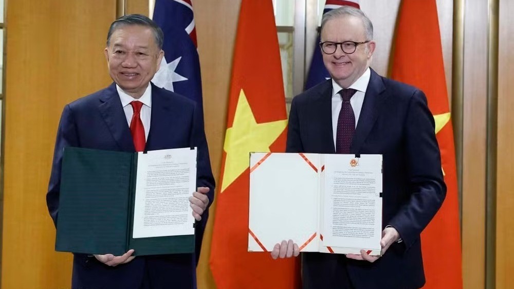 Tuyên bố chung về làm sâu sắc quan hệ Đối tác Chiến lược Toàn diện Việt Nam-Australia
