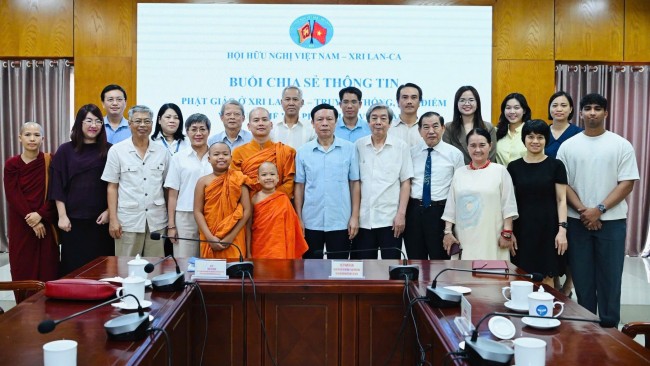 Hội hữu nghị Việt Nam - Sri Lanka thúc đẩy kết nối nhân dân qua giao lưu Phật giáo